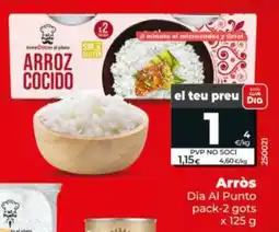 Dia Dia Al Punto arroz cocido oferta