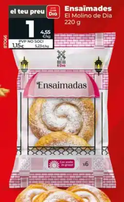 Dia El Molino de Dia ensaimadas oferta