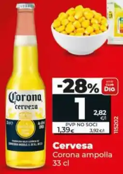 Dia Corona cerveza oferta