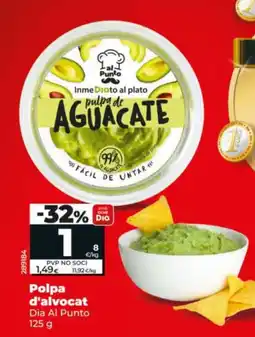 Dia Dia Al Punto polpa d'alvocat oferta