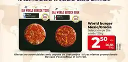 Dia Dia World Burger Tour oferta