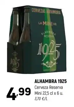 Coviran Alhambra 1925 Cerveza Reserva oferta