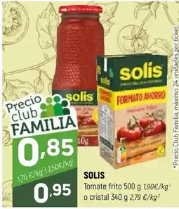 Coviran solis tomate frito oferta