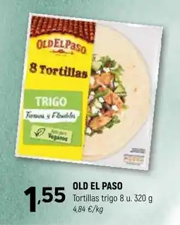 Coviran Old el paso tortillas trigo oferta