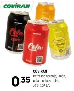 Coviran Coviran refresco naranja limon cola o cola zero oferta