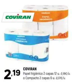 Coviran Coviran papel higiénico oferta
