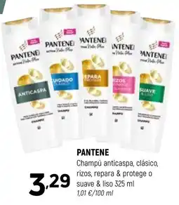 Coviran Pantene champú anticaspas, clásico, rizos, repara & protege o suave & liso oferta