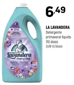 Coviran La Lavandera Detergente primaveral líquido oferta