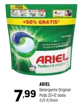 Coviran Ariel Detergente Original Pods oferta