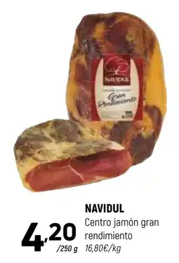 Coviran Navidul centro jamón gran rendimiento oferta