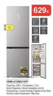 Milar Lg - combi gbbs311dpy oferta