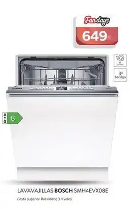 Milar Bosch - lavavajillas smh4evx08e oferta