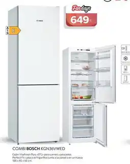 Milar Bosch - combi kgn36vwed oferta