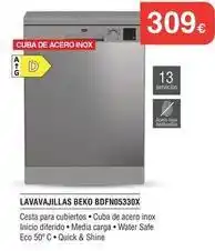 Milar Beko - lavavajillas bdfn05330x oferta