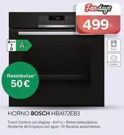 Bosch - horno hba172eb3