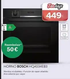 Milar Bosch - horno hqa534eb3 oferta