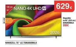 Milar Lg - nanocell 75 75nu850b6la oferta