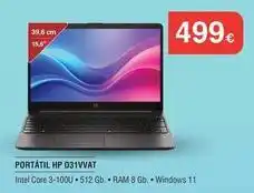 Milar Hp - portátil hp d31vvat oferta