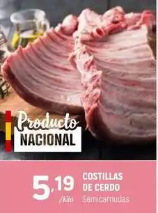 Coviran Costillas de cerdo oferta
