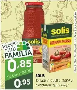 Coviran Solís - tomate frito oferta