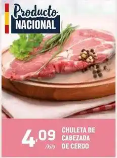 Coviran Chuleta de cabezada oferta
