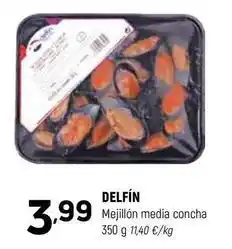 Coviran Delfín - mejillón media concha oferta