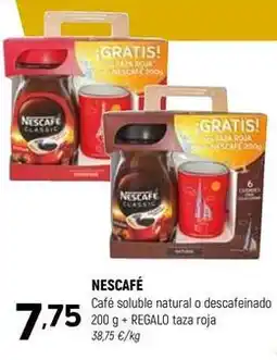 Coviran Nescafé - café soluble natural o descafeinado oferta