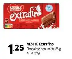 Coviran Nestlé - extrafino chocolate con leche oferta