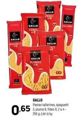 Coviran Gallo - pastas tallarines oferta