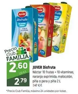 Coviran Juver - disfruta nectar 10 frutas + 10 vitaminas oferta