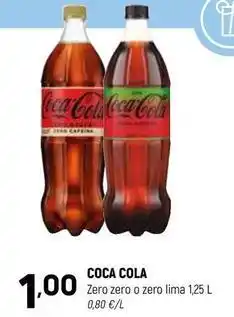 Coviran Coca-cola - zero o zero lima oferta