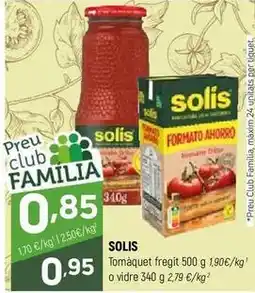 Coviran Solís - tomaquet fregit oferta