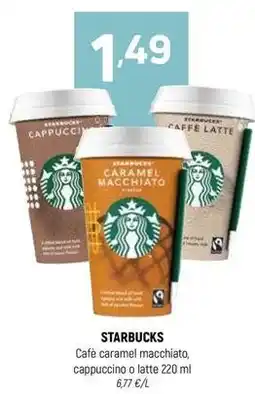 Coviran Starbucks - café caramel macchiato, cappuccino o latte oferta