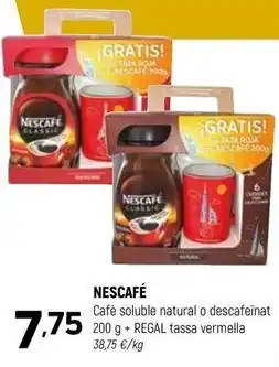Coviran Nescafé - café soluble natural o descafeinat oferta