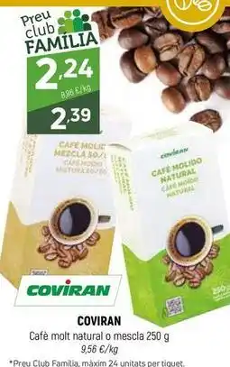Coviran Coviran - cafe molt natural o mescla oferta