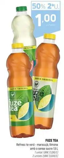 Coviran Fuze tea - refresco de maravajillas limon oferta