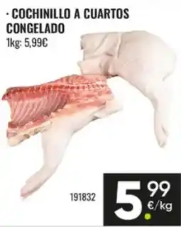 Family Cash Cochinillo a cuartos congelado oferta