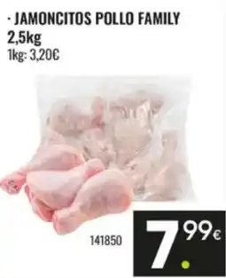 Family Cash Jamoncitos pollo family oferta