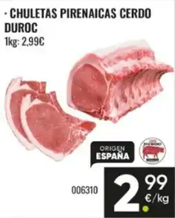 Family Cash Chuletas pirenaicas cerdo duroc oferta