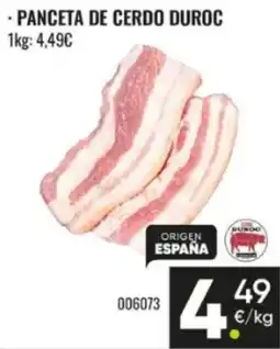 Family Cash Panceta de cerdo duroc oferta
