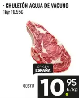 Family Cash Chuletón aguja de vacuno oferta