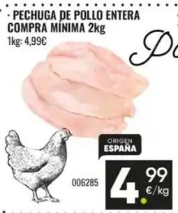 Family Cash Pechuga de pollo entera oferta