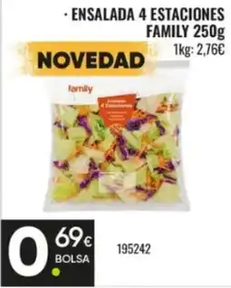 Family Cash family ensalada 4 estaciones oferta