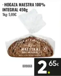Family Cash Maestra hogaza 100% integral oferta