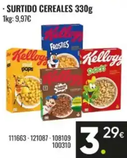 Family Cash Kellogg's surtido cereales oferta