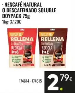 Family Cash Nescafé natural o descafeinado soluble oferta