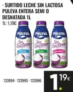 Family Cash Puleva leche sin lactosa entera semi o desnatada oferta
