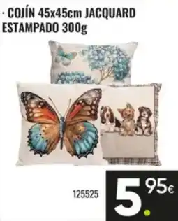 Family Cash Cojín 45x45cm jacquard estampado 300g oferta