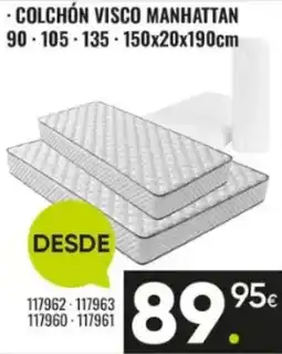 Family Cash Colchón visco manhattan oferta
