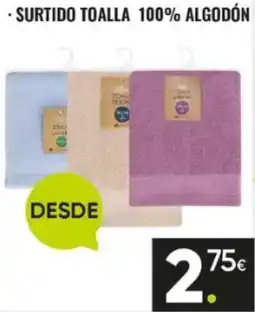 Family Cash Surtido toalla 100% algodón oferta